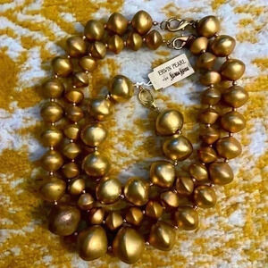 Four-piece vintage Erwin pearl  Neiman Marcus two necklace one bracelet set NWT